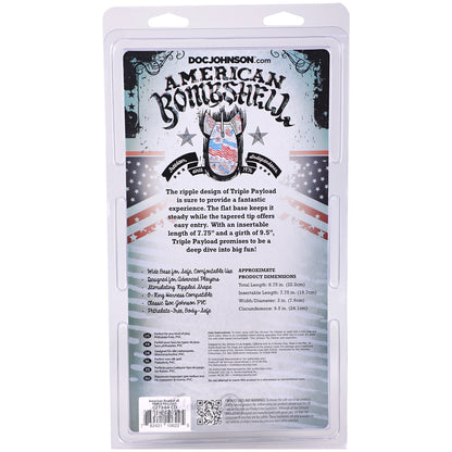 American Bombshell Triple Payload Gun Metal - Black