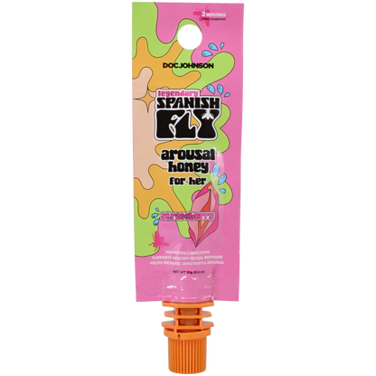 Spanish Fly Arousal Honey for Her 12 Pack Display Strawberry