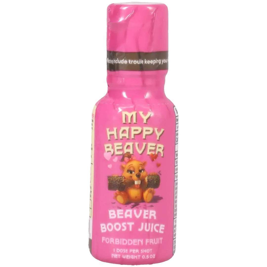 Beaver Boost Juice for Her 12 Pack Display Forbidden Fruit