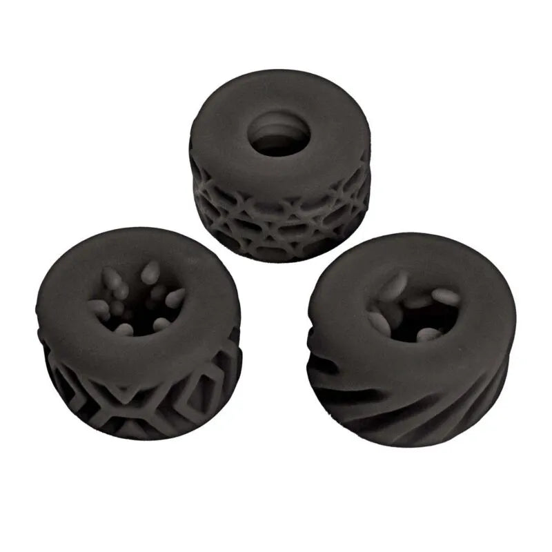 Super Stretchy Stroker Rings Black
