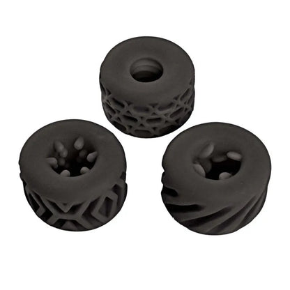 Super Stretchy Stroker Rings Black