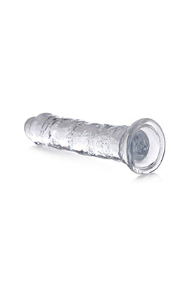 Jock C - Thru 7 Inch Clear Tpe Dildo