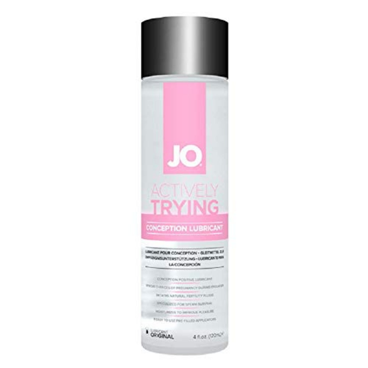 JO Actively Trying Fertility Water Based Lubricant 4oz