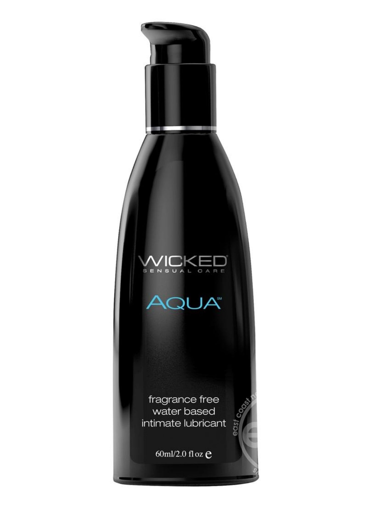 Wicked Aqua Water Based Lubricant Fragrance Free 2oz