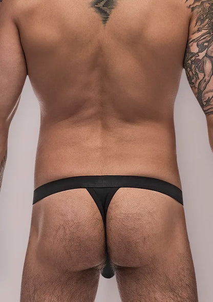 Male Power Pure Comfort Bong Thong - Black