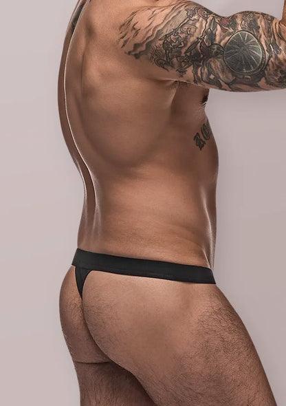 Male Power Pure Comfort Bong Thong - Black