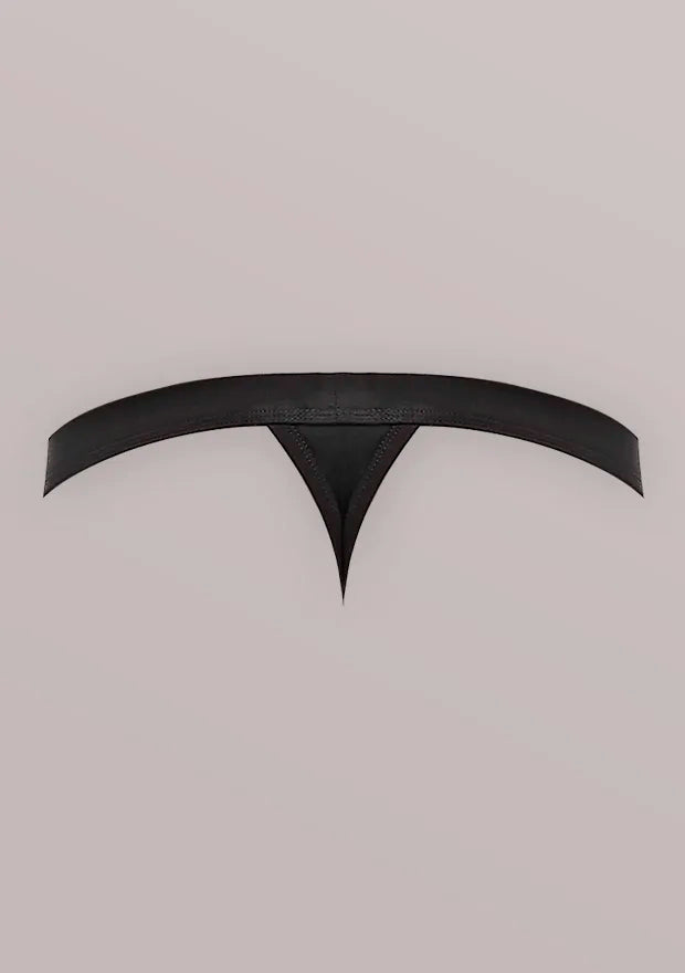 Male Power Pure Comfort Bong Thong - Black