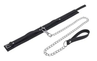 Signature Midnight Muse Collar & Leash Black