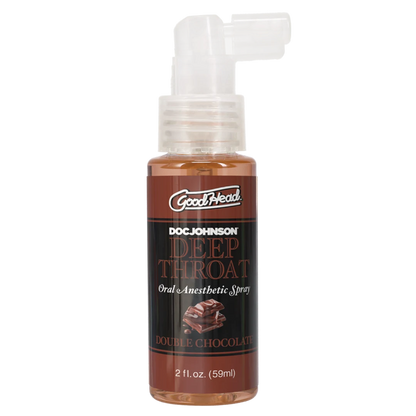 Goodhead - Deep Throat Spray - Double Chocolate - 2 Fl. Oz.