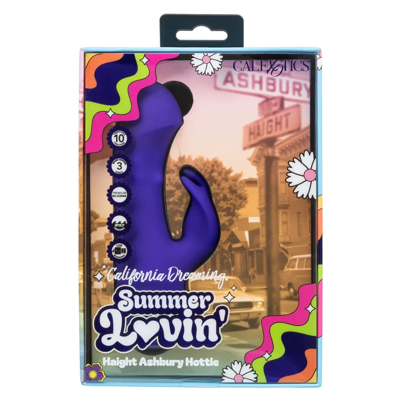 California Dreaming Summer Lovin' Haight Ashbury Hottie Purple