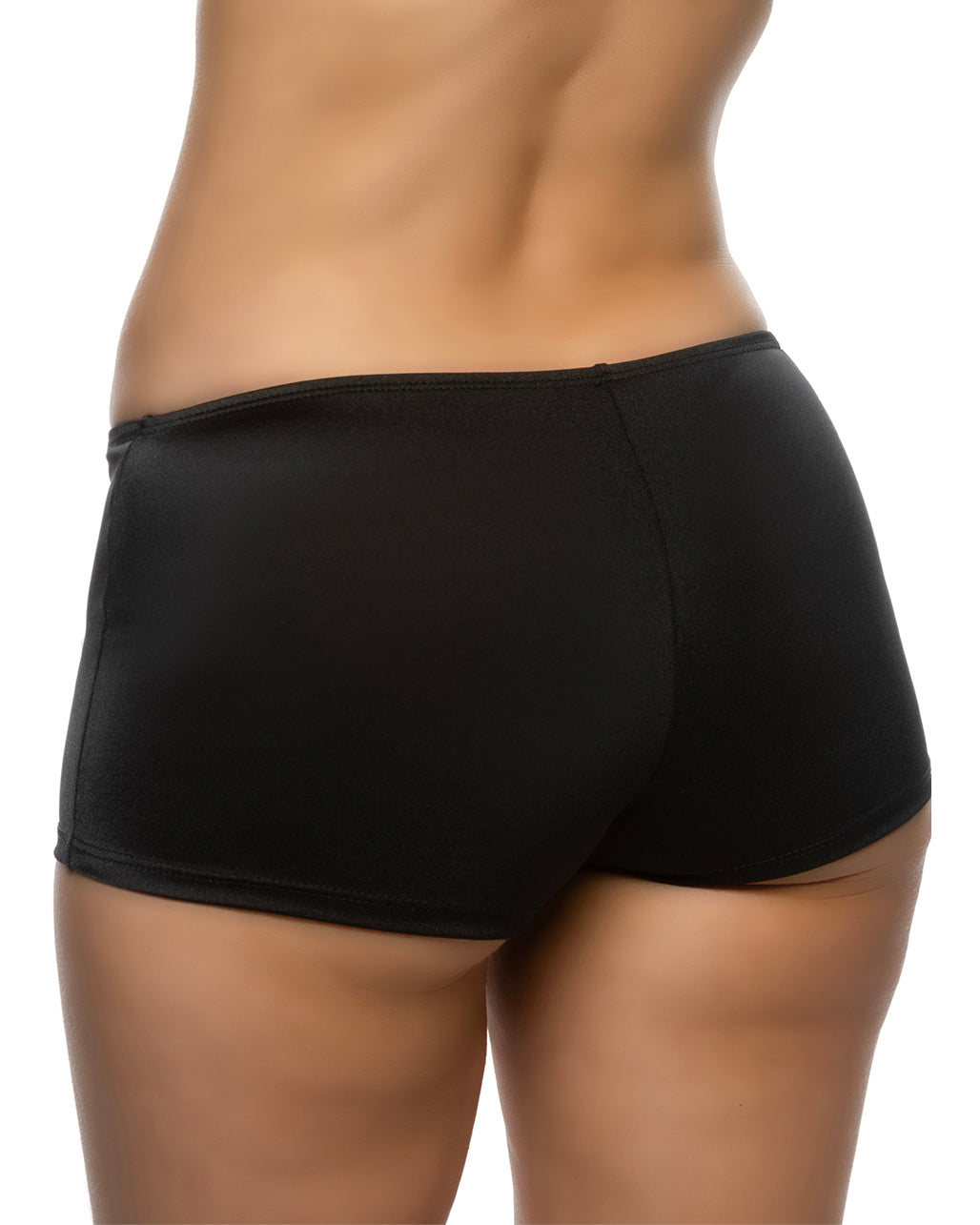 6630 - 1pc Low Rise Botty Spandex Shorts