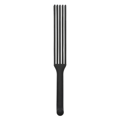 Nocturnal Collection Silicone Flogger Black