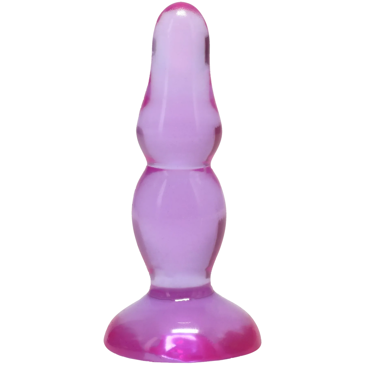 Crystal Jellies - Novice Pop Plug - 4 Inch Pink
