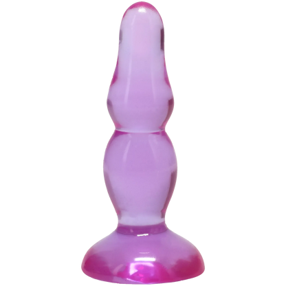 Crystal Jellies - Novice Pop Plug - 4 Inch Pink