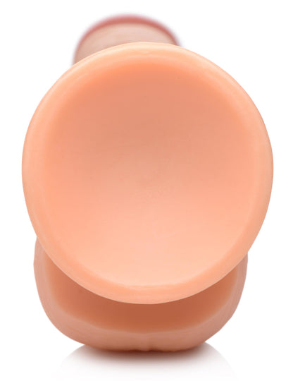 Long Logan 10 Inch Dildo With Balls - Light