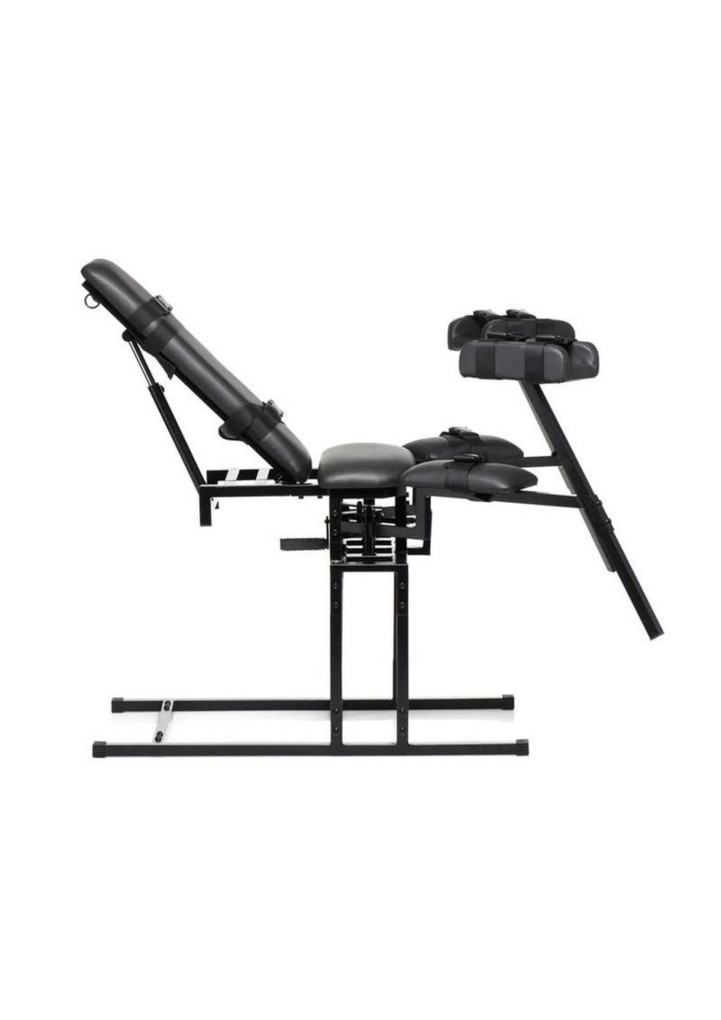 Master Series Leg Spreader Obedience Chair - Black