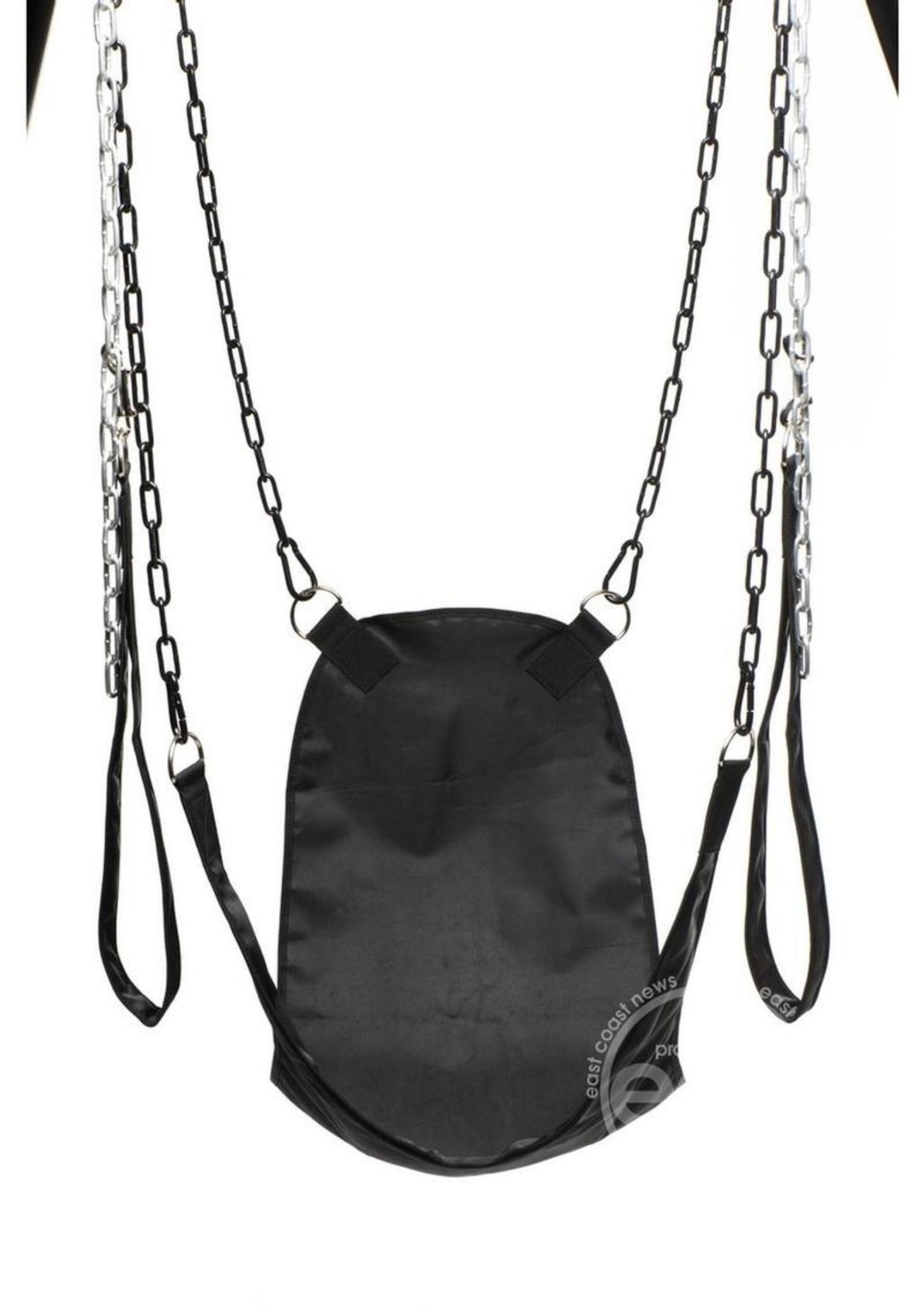 Master Series Nylon Sex Sling - Black