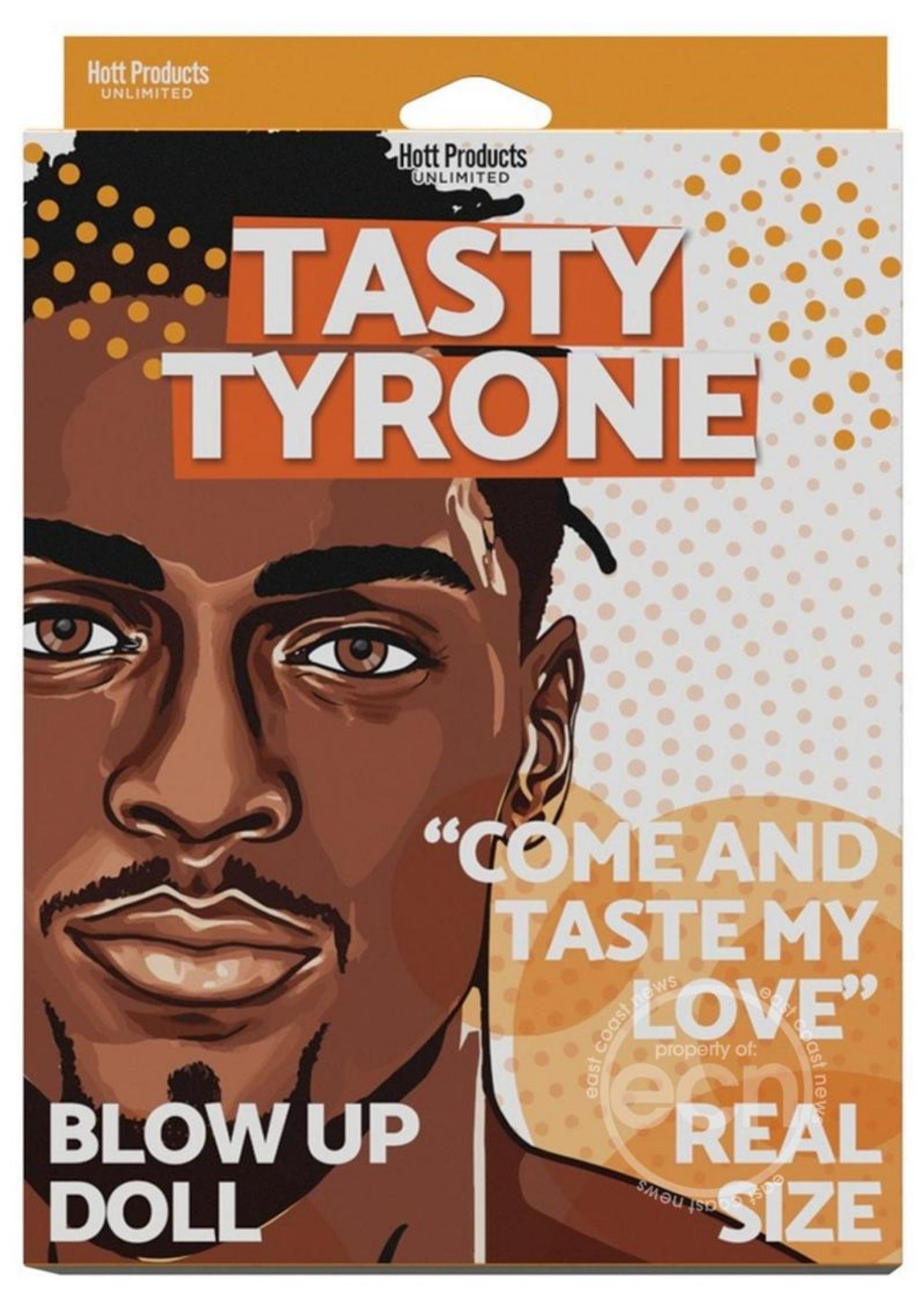 Tasty Tyrone Inflatable Doll - Chocolate