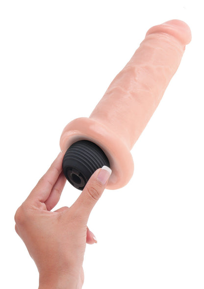 King Cock Squirting Dildo 7in - Vanilla