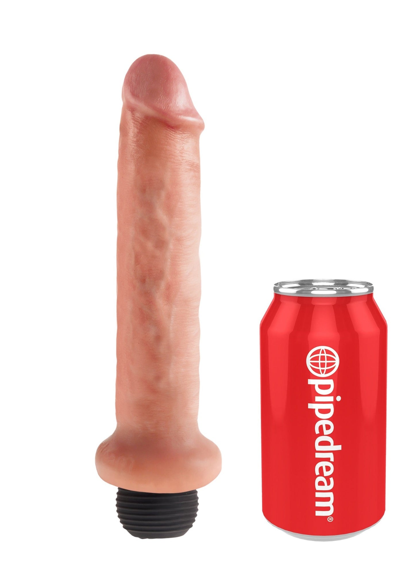 King Cock Squirting Dildo 7in - Vanilla