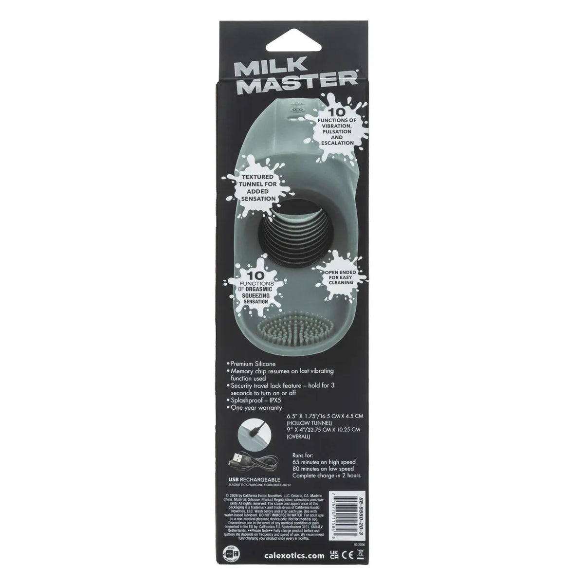 Milk Master Rechargeable Squeeze & Please Grey