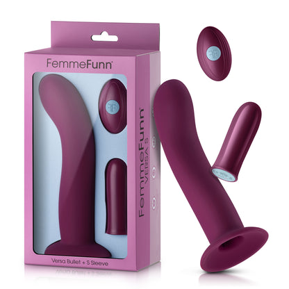 Versa Bullet Plus S Sleeve - Dark Fucshia