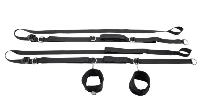 Anywhere You Dare Bondage Restraint System - Black