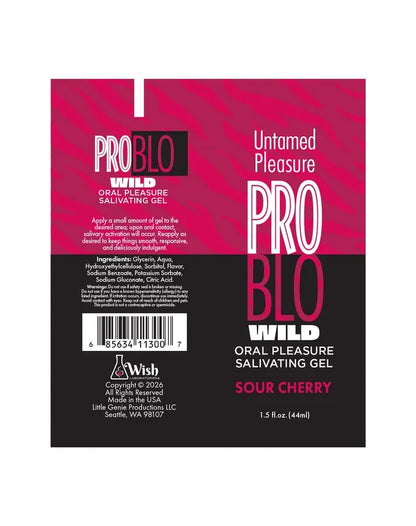 Problo Wild, Oral Pleasure Salivating Gel, Sour Watermelon 1.5oz