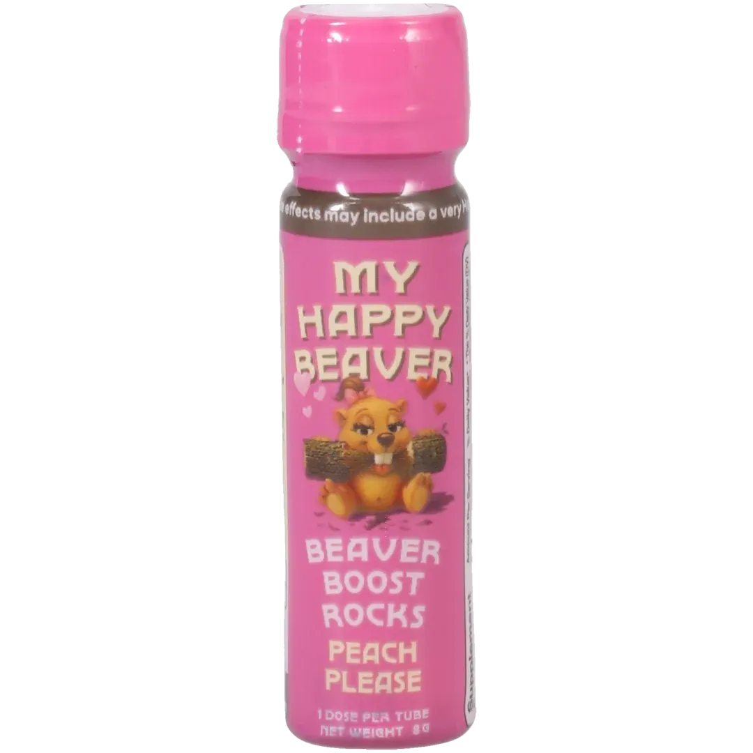 Beaver Boost Rocks for Her 12 Pack Display Peach Please