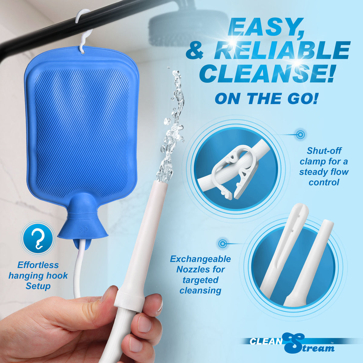 CleanStream Water Bottle Cleansing Kit
