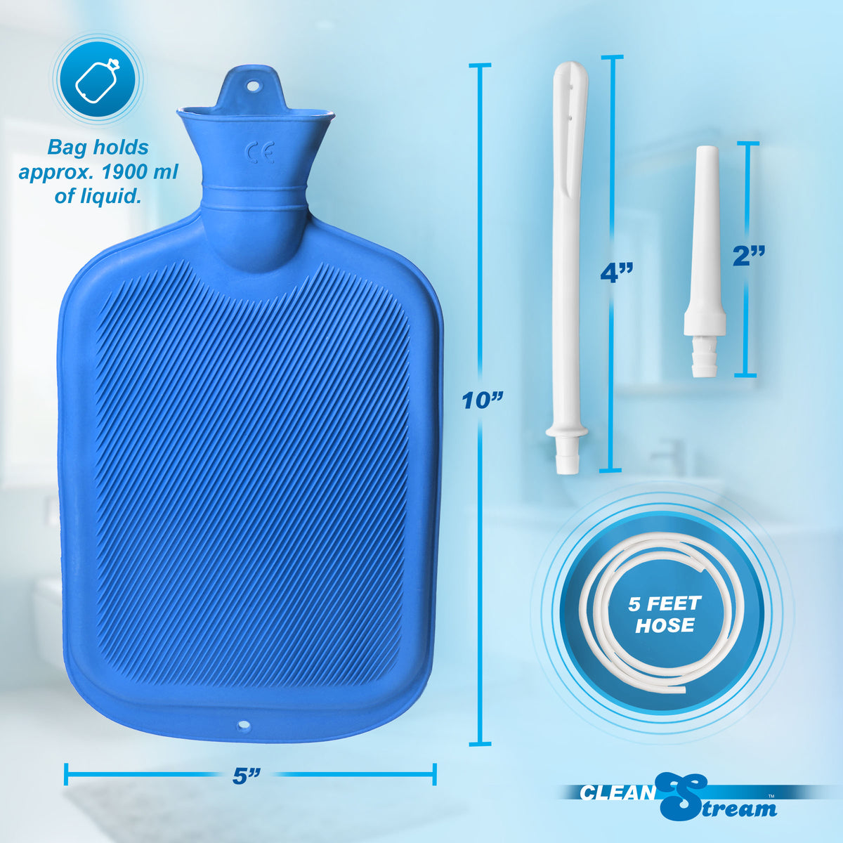 CleanStream Water Bottle Cleansing Kit
