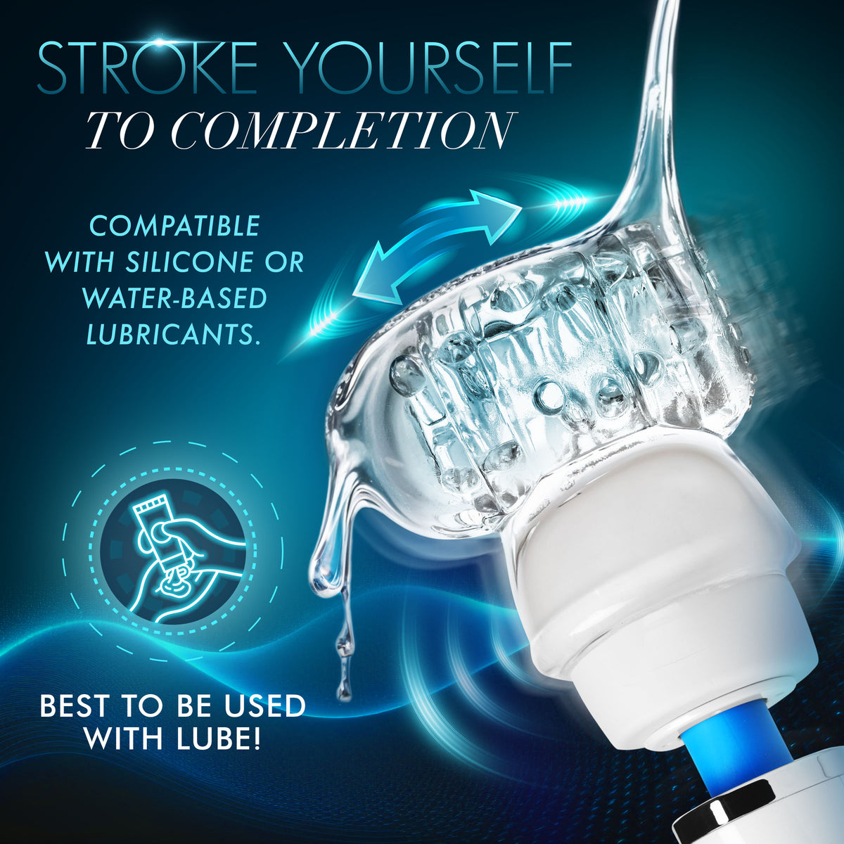 Vibra Cup Wand Attachment