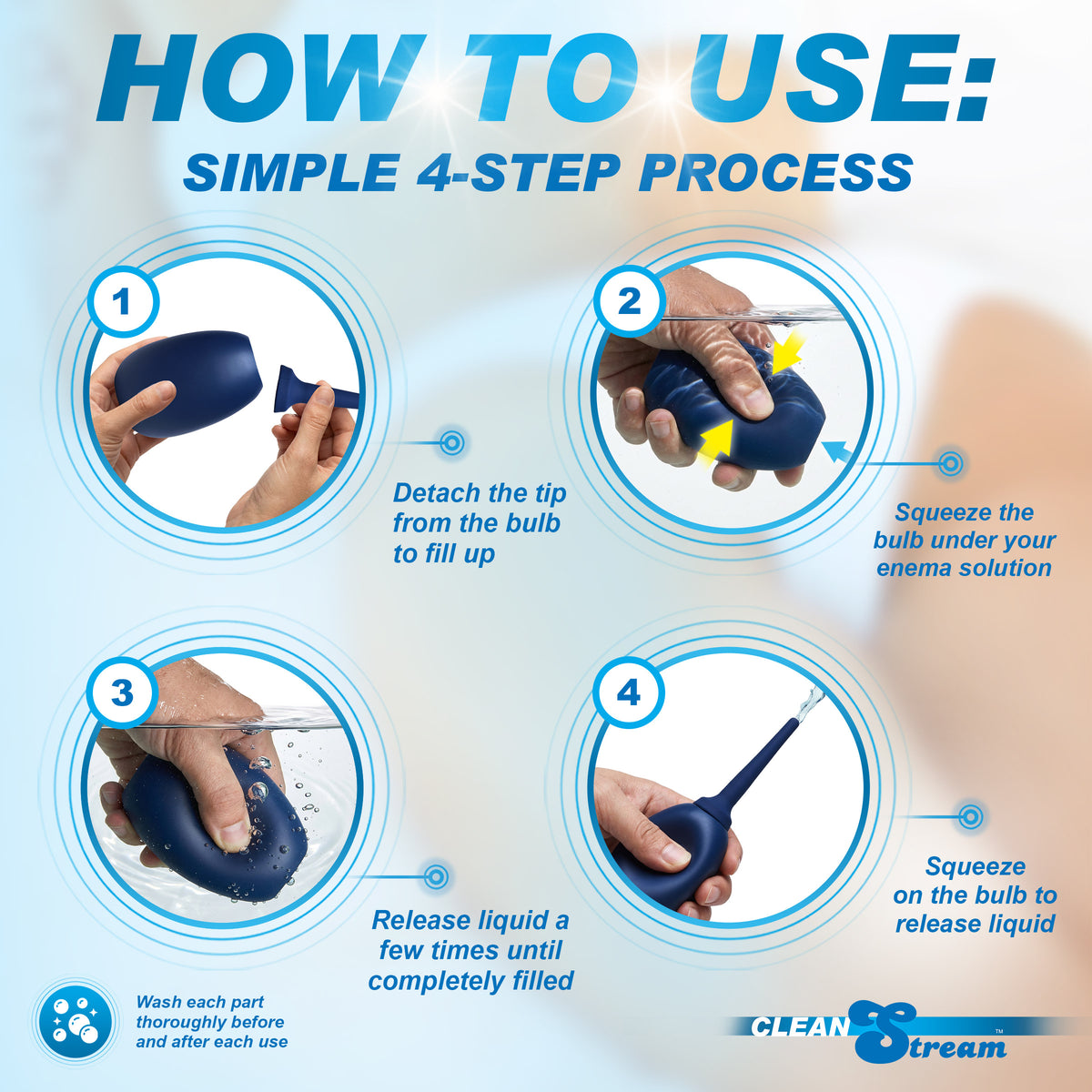 Flex Tip Cleansing Enema Bulb