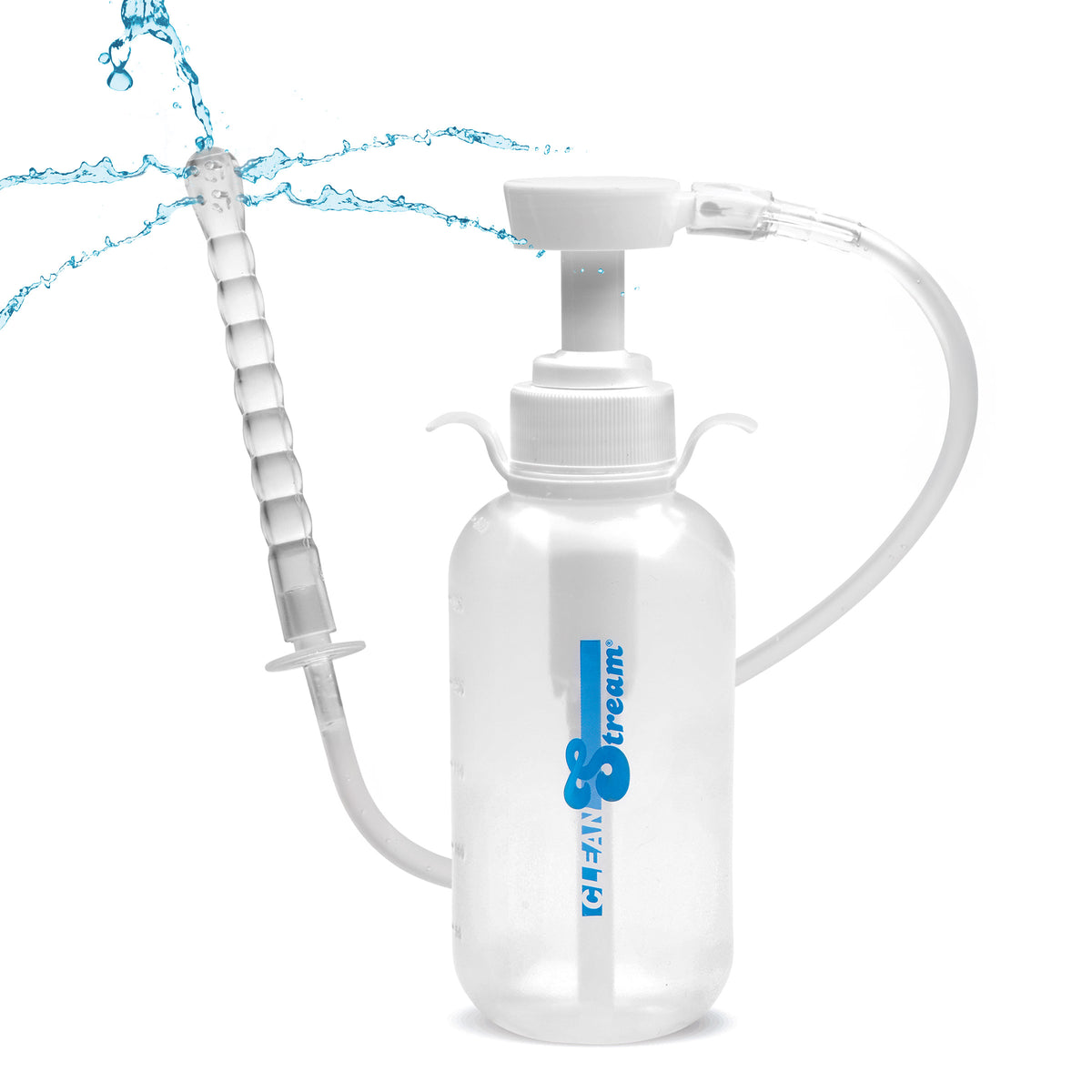 Pump Action Enema Bottle with Nozzle