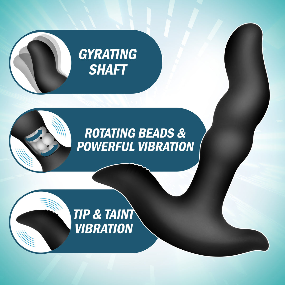 Rimstatic Curved Rotating Plug with Remote