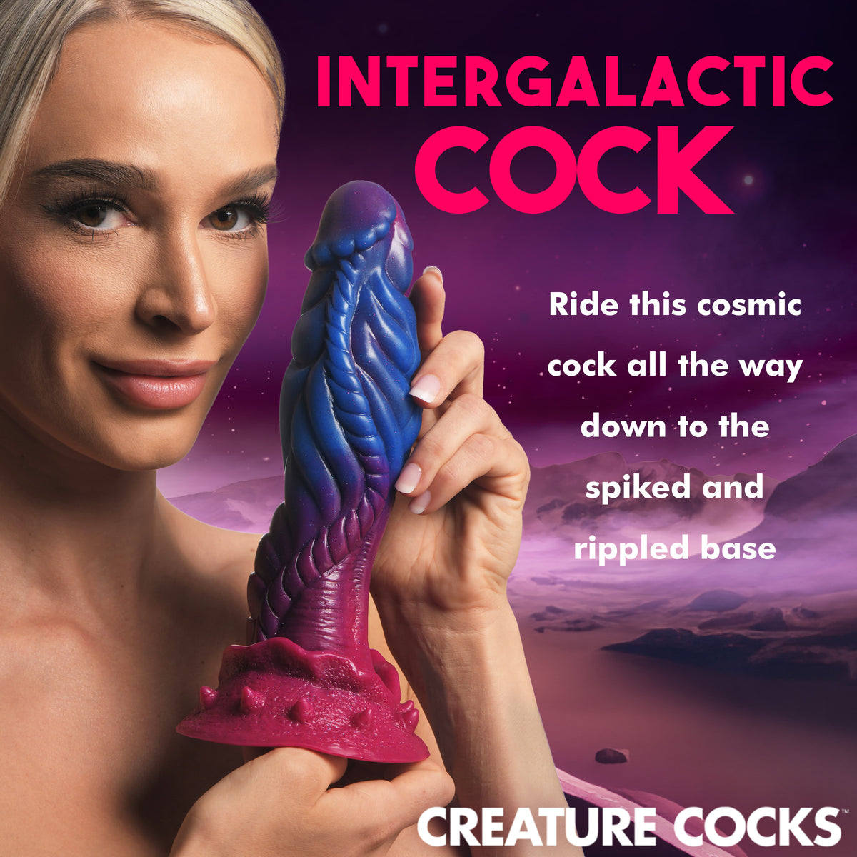 Intruder Alien Silicone Dildo