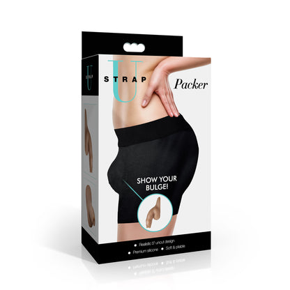 5.1" Uncut Silicone Packer Dildo - Medium