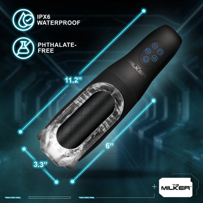 Pleasure Grip Sucking & Vibrating Masturbator