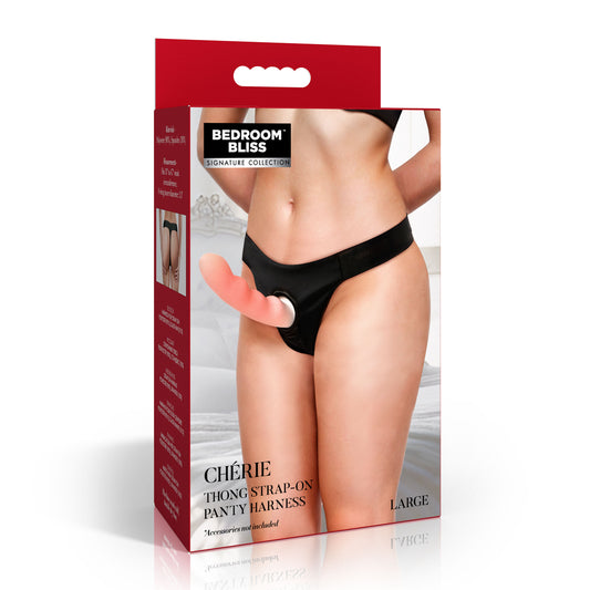 Cherie Thong Strap-On Panty Harness - Large