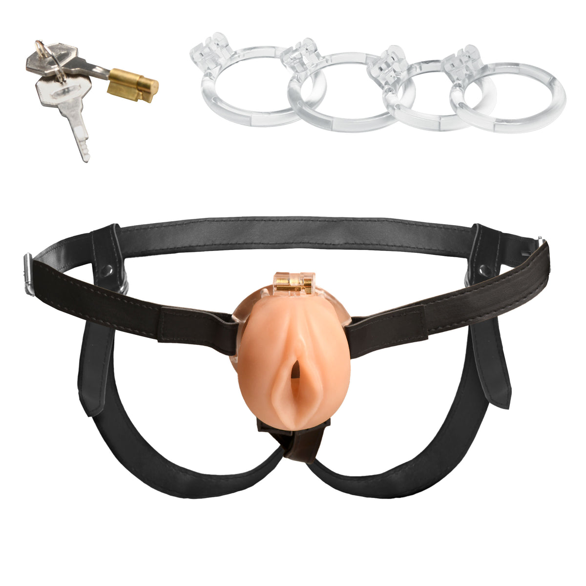Pussy Chastity Cage - Light
