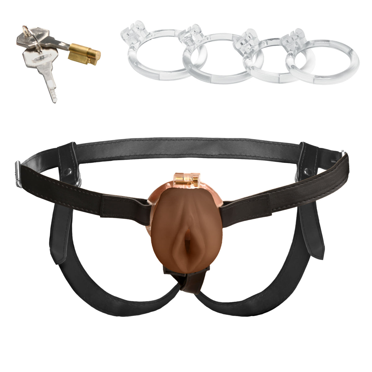 Pussy Chastity Cage - Medium
