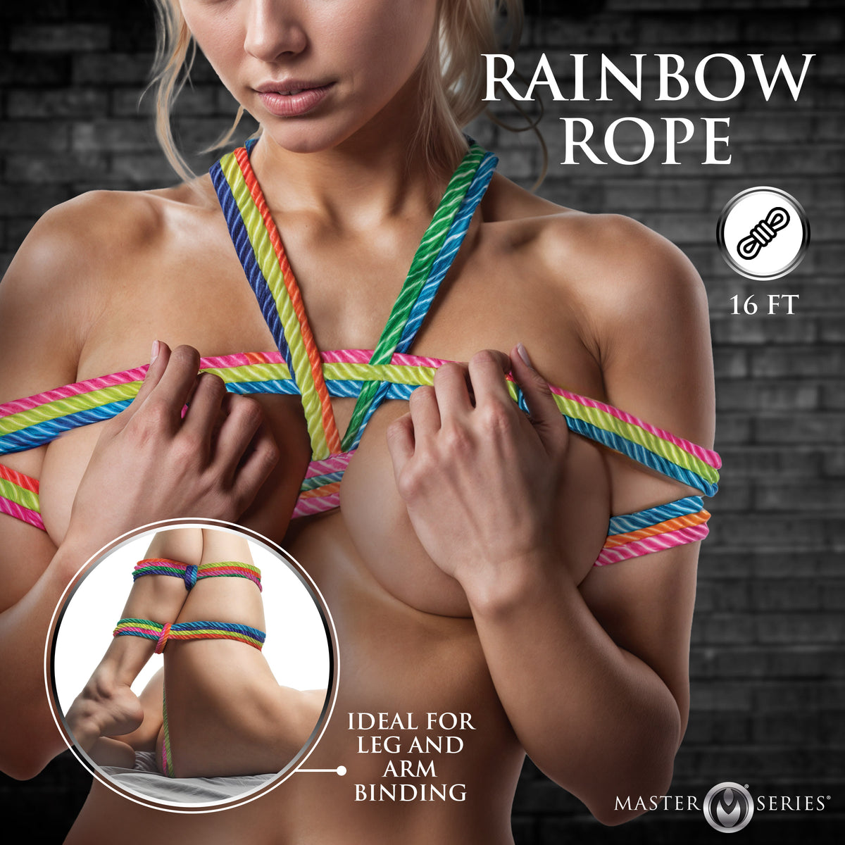 Rainbow Rope - 16ft