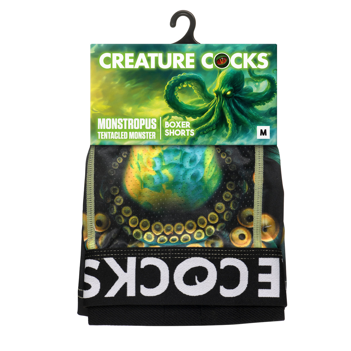 Creature Wear Monstropus Tentacled Monster Boxer Shorts - Medium