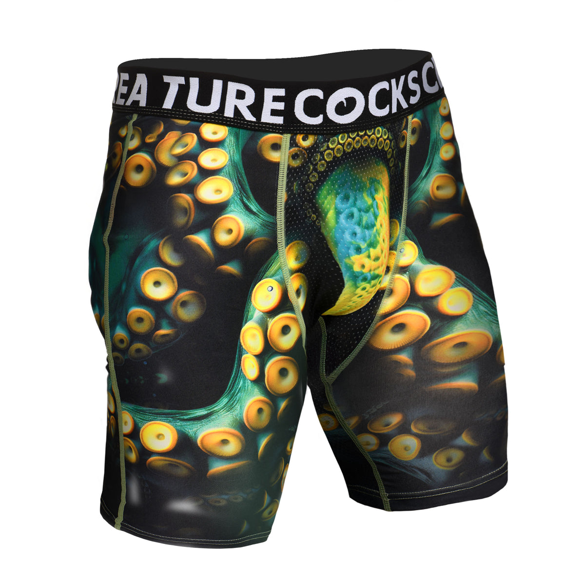 Creature Wear Monstropus Tentacled Monster Boxer Shorts - Medium