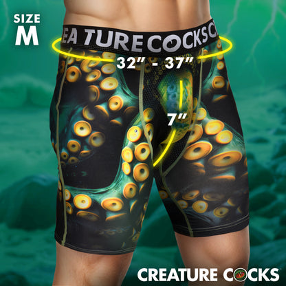 Creature Wear Monstropus Tentacled Monster Boxer Shorts - Medium