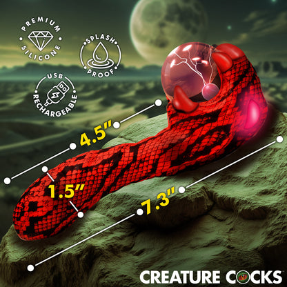 Cobra Silicone Plasma Vibrator