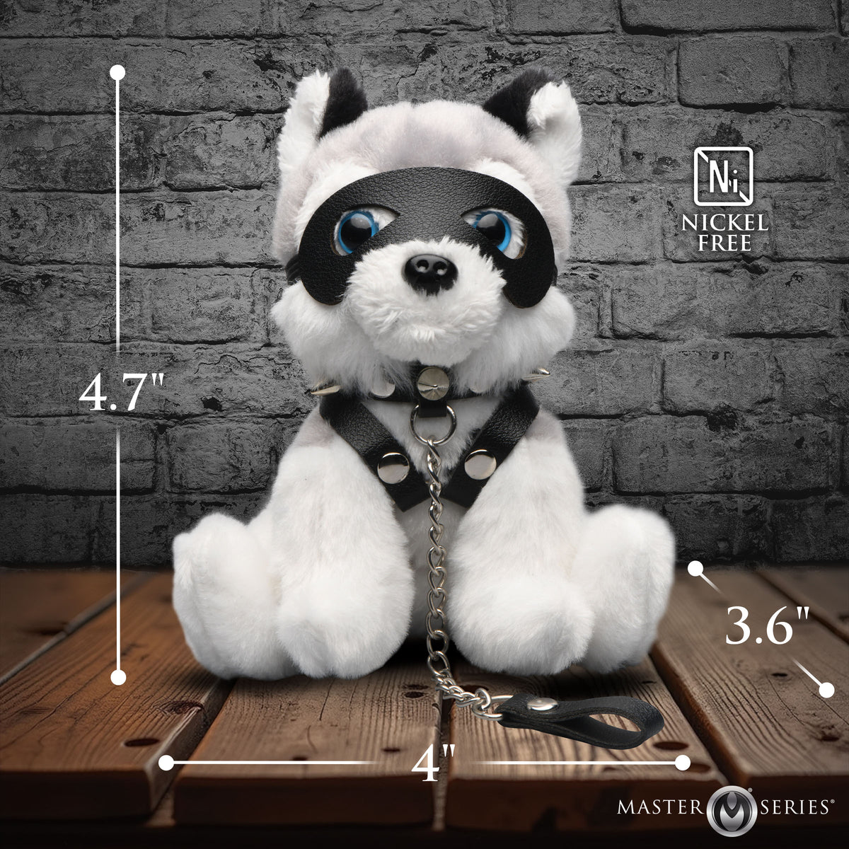 Max the Fetish Pup Keychain