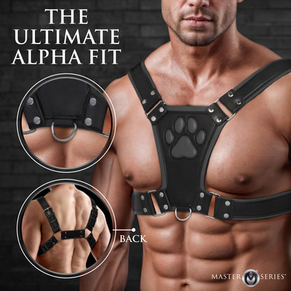Alpha Pup Bulldog Harness - Black