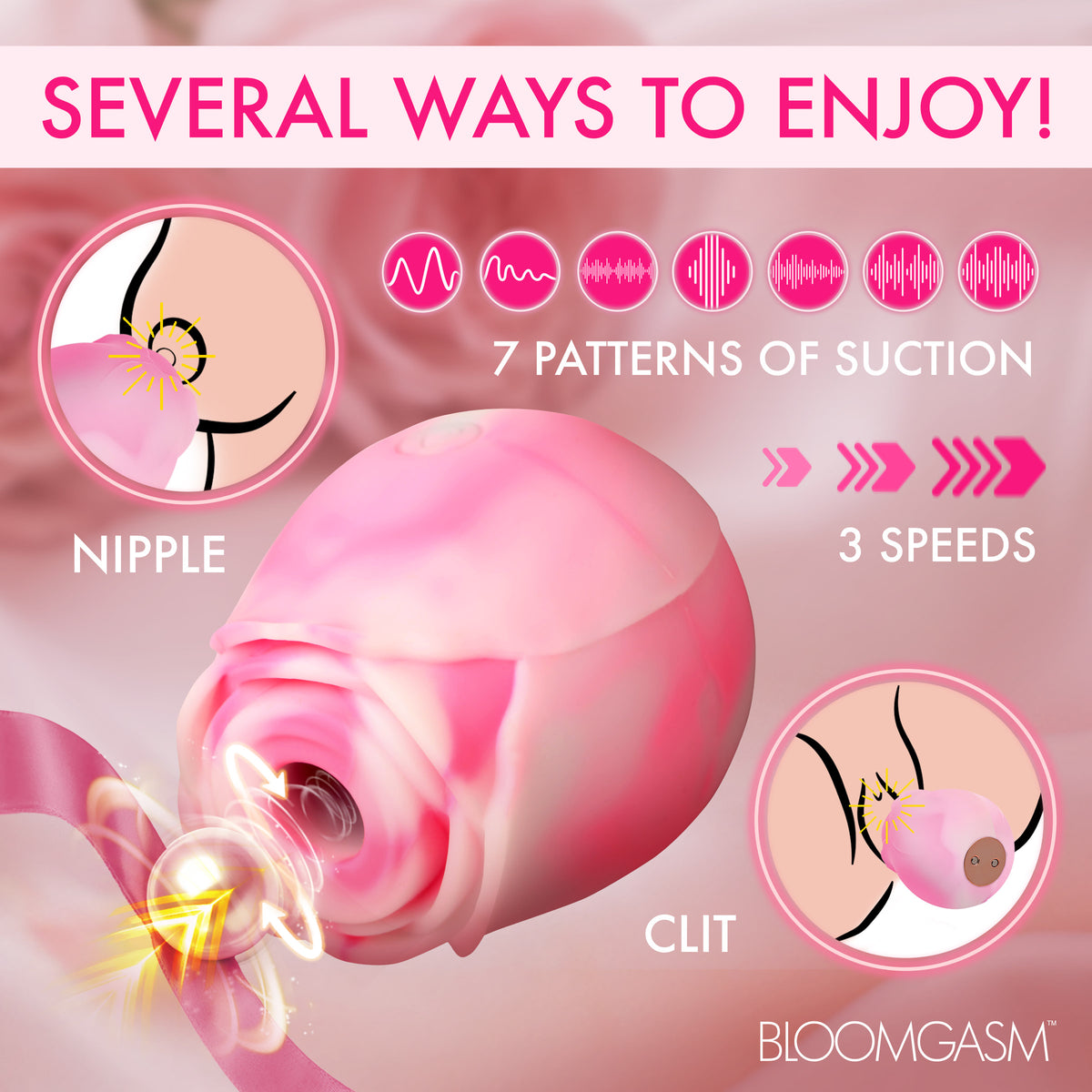 The Rose Lovers Gift Box - Pink Swirl