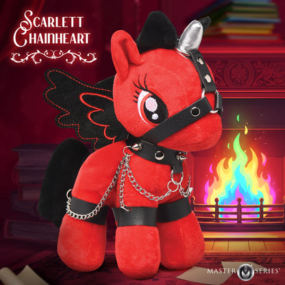 Scarlet Chainheart Bondage Pony